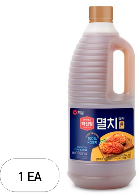 하선정 멸치액젓 골드, 5kg, 1개