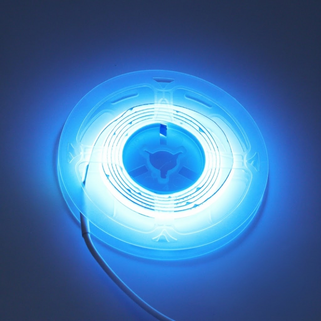 2위 - 원그리드 USB COB LED 스트립 5m 잘라쓰는 줄조명 밝기조절, 1개, 아이스블루