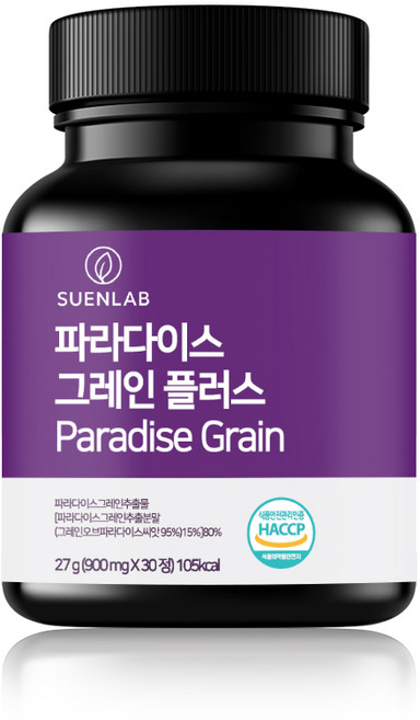 파라다이스 그레인 플러스 버닝, 1개, 30정