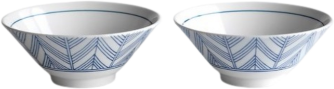 니코트 헤링본 소면기, Blue, 1세트