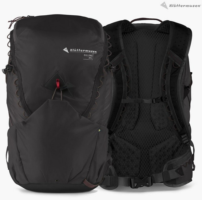 클라터뮤젠 질링 울트라라이트 레티나 폴리 20리터 남녀 등산 백팩 레이븐 961