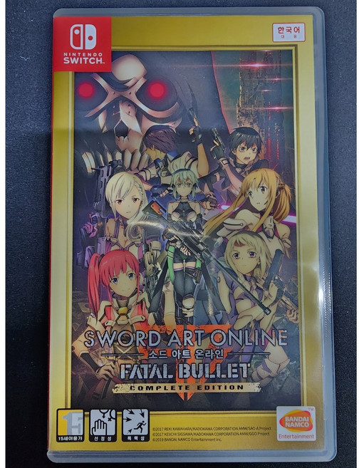 2위 - 소드 아트 온라인 페이탈 불릿 (SWORD ART ONLINE FATAL BULLET) 닌텐도 스위치 정품 