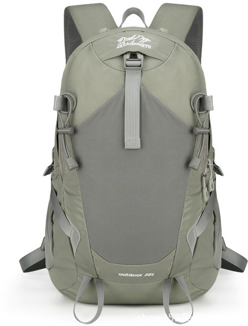 대용량 등산 캠핑 백팩 등산가방 아웃도어 기능성 백팩 초경량 남자 여성 배낭 백팩, 그레이