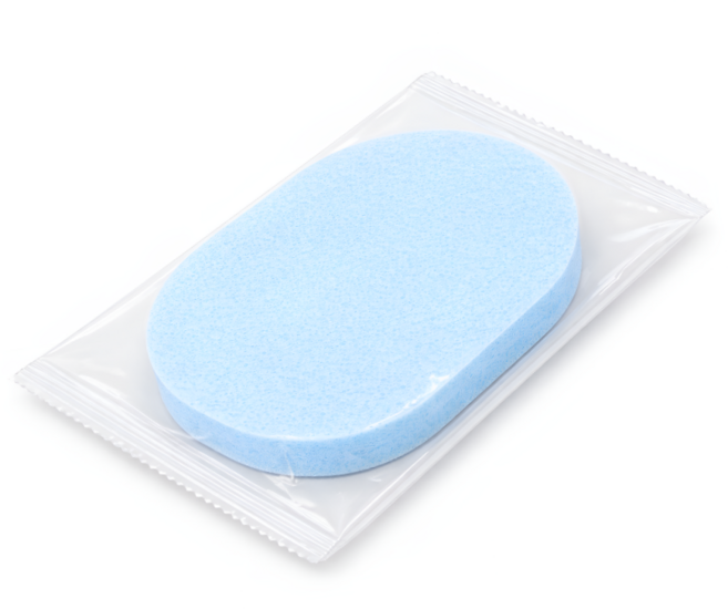 더여백26 피부관리사 프리미엄 해면, 10개, 블루