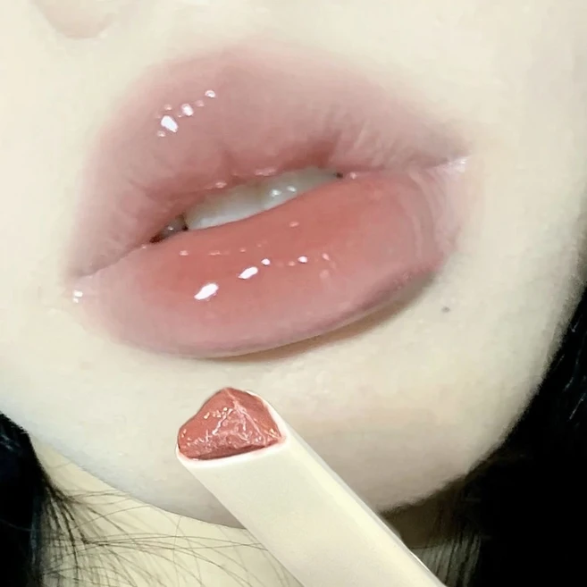 글래스팅 컬러 글로스 글래스젤리 하트 립글로스 착색 지속력 입술각질 커버 글래스팅컬로 글로스, 1개, B1 - 쿠팡