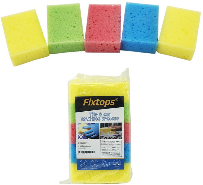 픽스톱 타일용 줄눈 스펀지 미니, 5개
