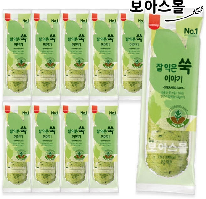 삼립빵 삼립 잘익은 쑥이야기, 110g, 10개