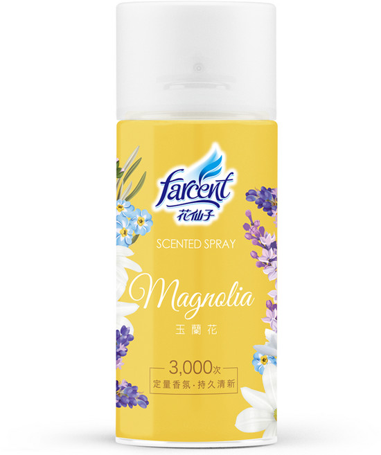 farcent 噴霧飄香劑 定量香氛 持久清新, 玉蘭花, 玉蘭花