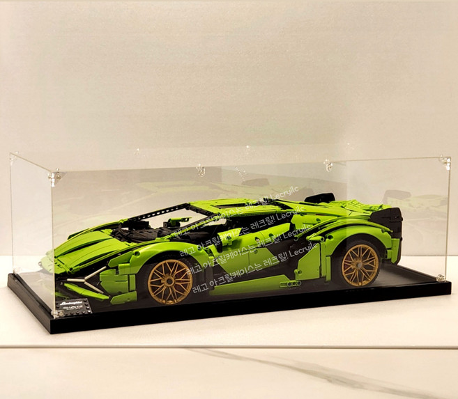 레크릴 레고 테크닉 호환블럭 아크릴케이스 보관함 진열장 장식장, 1세트