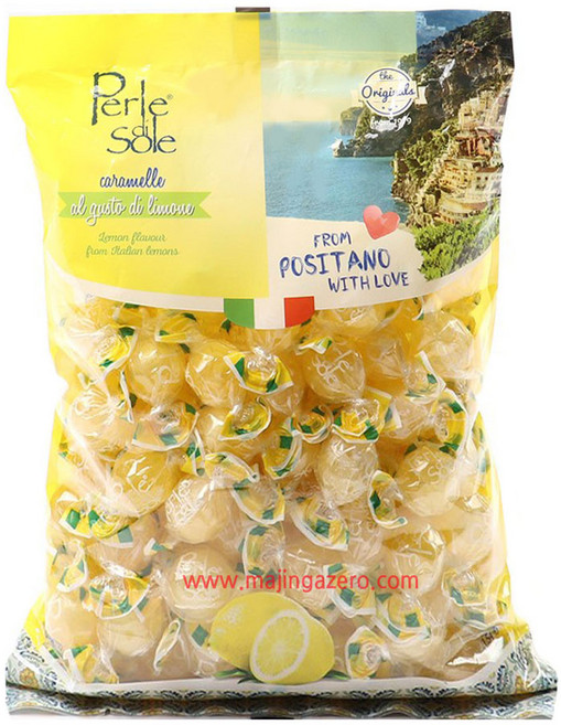 페를레디솔레 포지타노 레몬 캔디, 750g, 2개