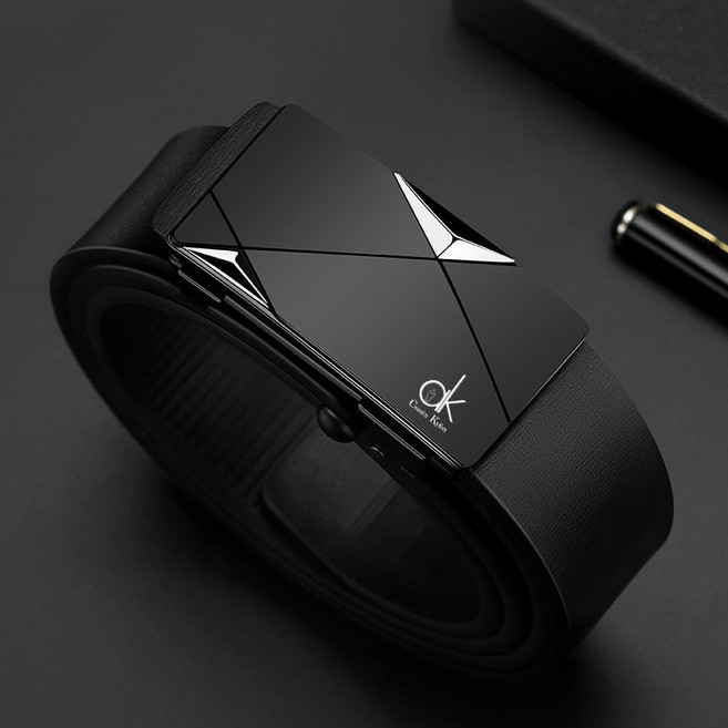 남성 캐주얼 비즈니스 벨트 트렌드 패션 일상 벨트