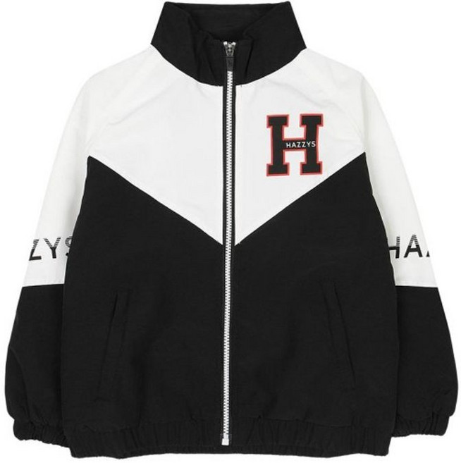 헤지스 키즈 헤지스키즈 패밀리 기모 우븐 트레이닝 상의 HSB91JD40S BK