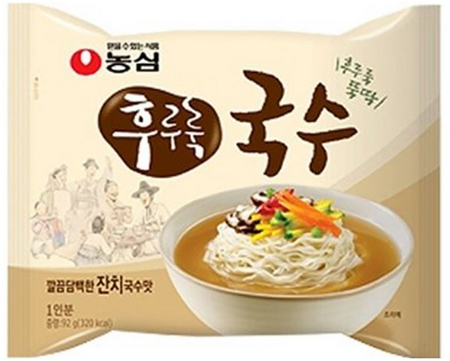 농심 후루룩 국수 92g, 28개