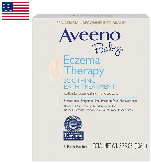 아비노 베이비 입욕제 Aveeno Baby Bath Treatment 10팩 213g, 106g, 1개