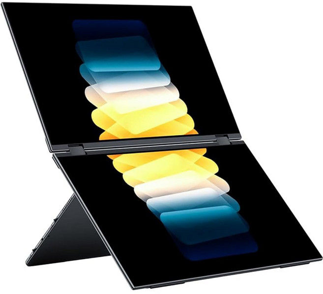 EHOMEWI X1 접이식 2K 듀얼 모니터 16인치*2 노트북 확장 화면 60Hz 1920 * 1200 sRGB 게임용 휴대폰 / 스위치 Windows MacOS용 100DC, 16", 3 Dual 16" No Touch | 1920 x 1