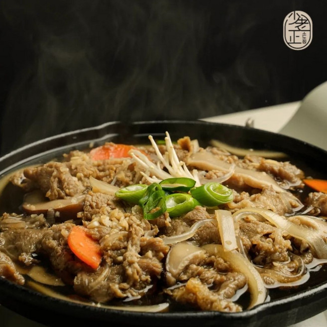 소노정 100% 국내산 소등심 양념 소불고기 뚝배기불고기 (냉동), 4개, 500g