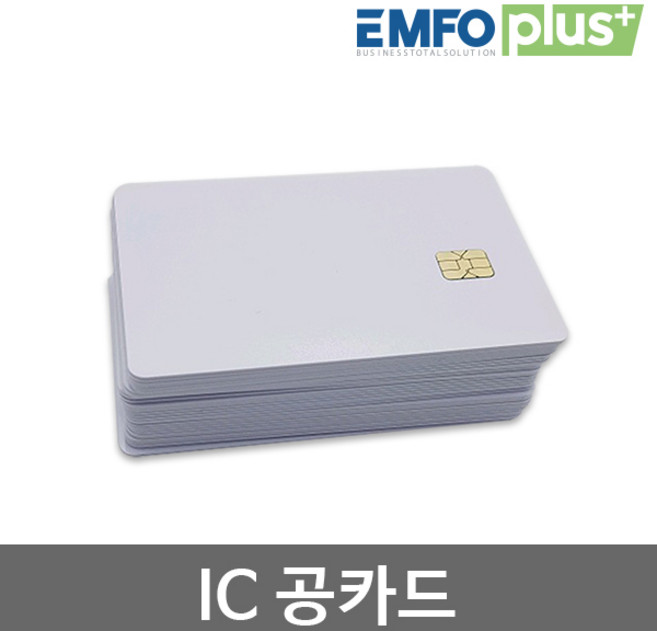 엠포플러스(주) IC카드 ICcard SLE4428 SLE4442 ACOS3 IC리더기 IC칩, 1개