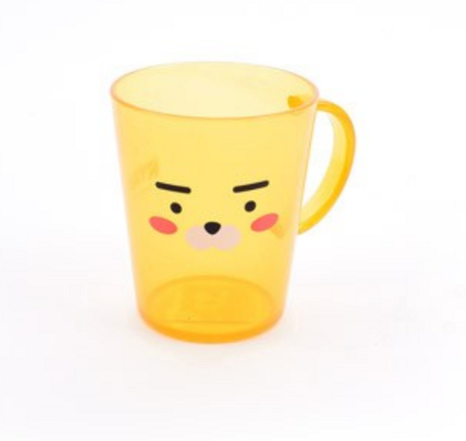 릴팡 카카오프렌즈 투명양치컵, 라이언컬러, 1개