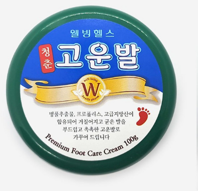 웰빙헬스팜 청춘 고운발 크림, 1개입, 1개, 100g