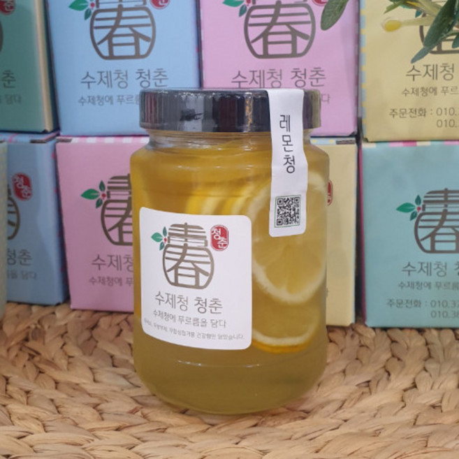 수제청청춘 레몬청, 1개, 1개입, 485ml