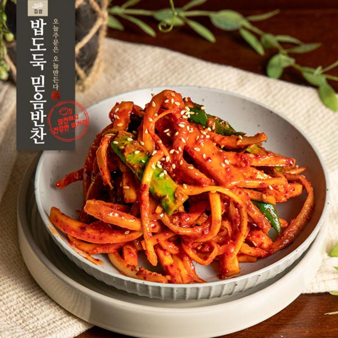 도라지무침 밥도둑믿음반찬, 130g, 1개