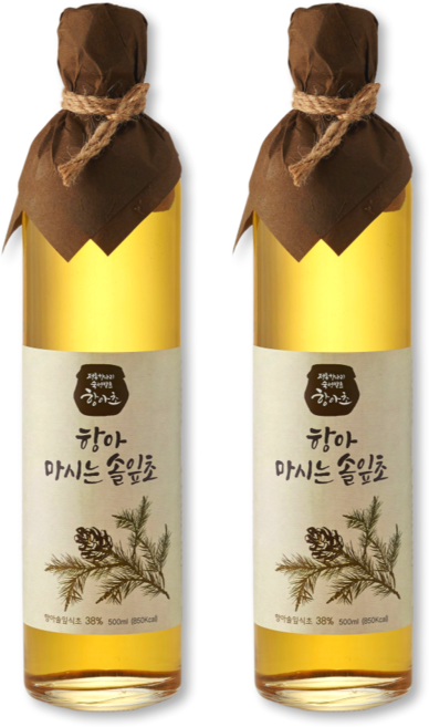 항아 마시는 솔잎초, 2개, 500ml