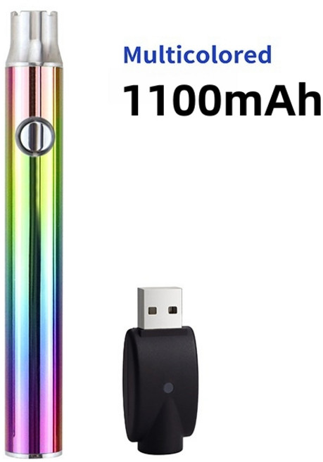 USB充電式電烙鐵 1100mAh 大容量可調溫電焊筆, 1個, 【1100mAh】-彩色（不帶烙鐵頭）