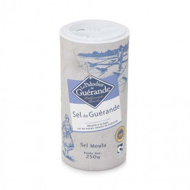 게랑드 토판 천일염 가는 소금 250g, 1g, 1개