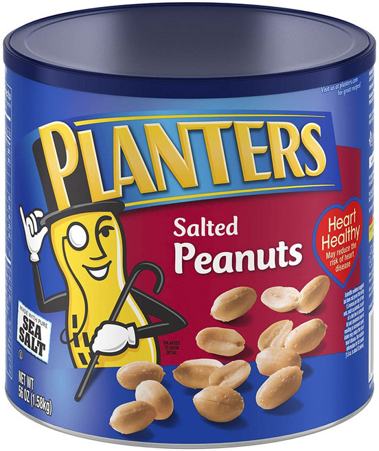 Planters 鹹花生, 1個, 1.58kg