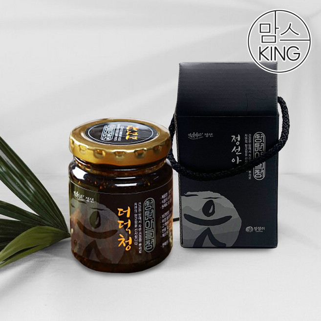 [맘스킹]강원정선 창성고랭지 아리청 더덕청(더덕차) 150g, 1개
