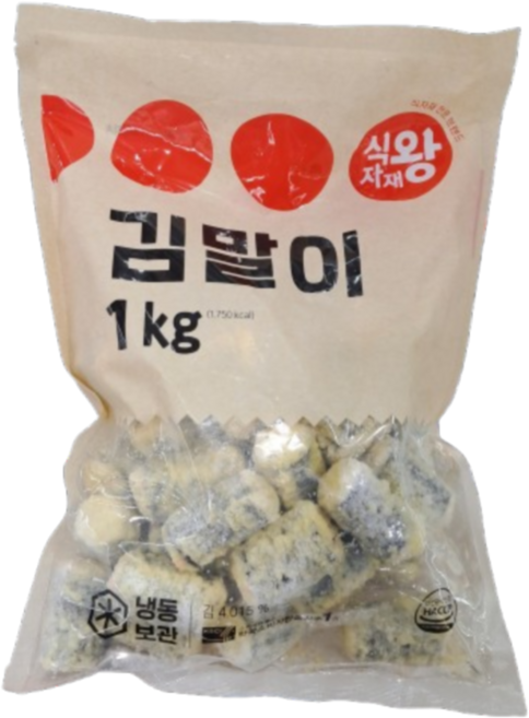 바이오푸드몰_식자재왕 김말이 청양고추맛 1kg, 30개