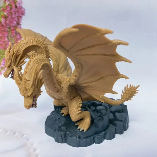 12cm 킹기도라 SD사이즈 고질라 피규어 굿즈 키덜트 장식용 차량용