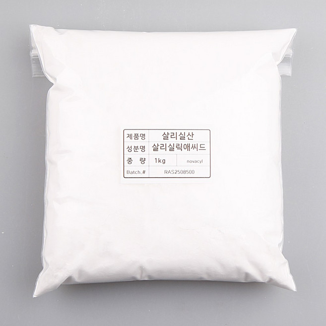 살리실릭애씨드 살리실산 1kg, 1개, .