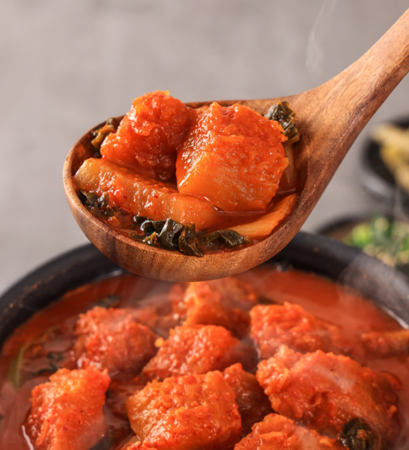 호바기네 호박김치찌개580g + 돼지고기 100g 신제품, 3개, 680g