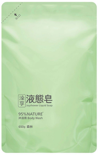 Joyshower 95%NATURE 液態皂 沐浴用 Body Wash 森林 650g, 1個