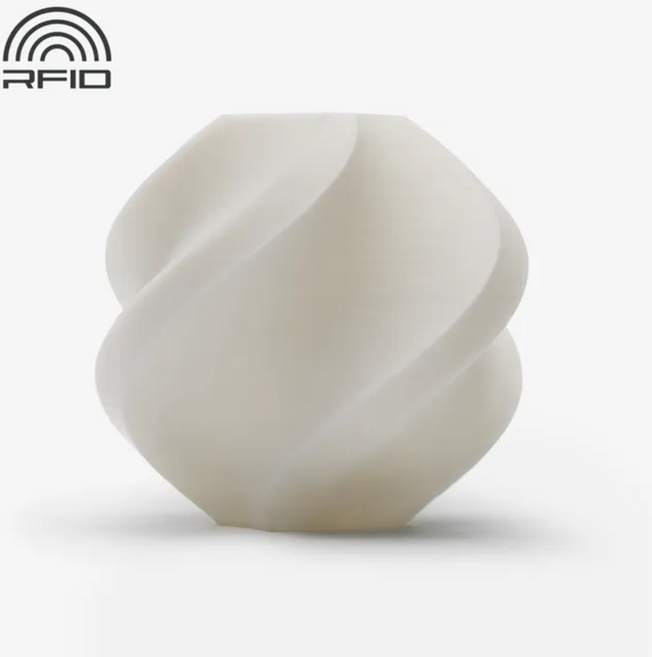 뱀부랩 필라멘트 Bambulab PLA basic & matte filament/정품, 1. 제이드 화이트, 2.with Spool (+5000원)