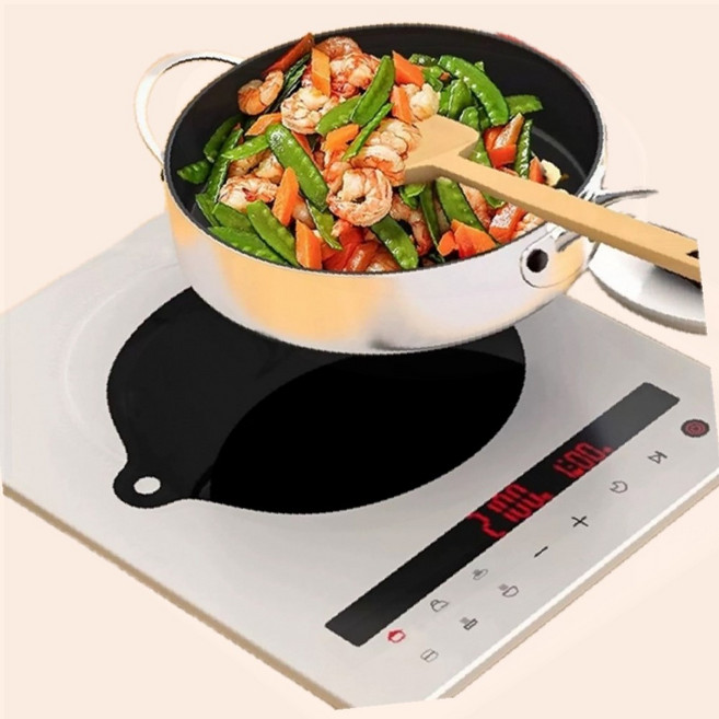 썬즈봉봉 인덕션 보호매트 2p세트 22cm 실리콘인덕션보호매트, 1개