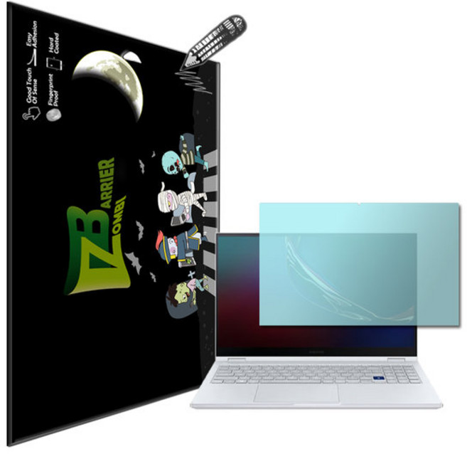 갤럭시북 플렉스2 15인치 슬림소프트 액정보호필름, 1개