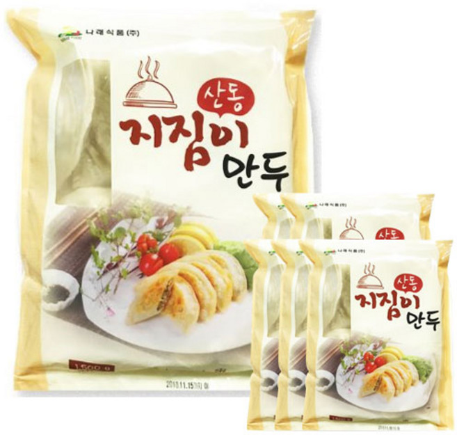 산동 지짐이만두 1.5kg, 6개