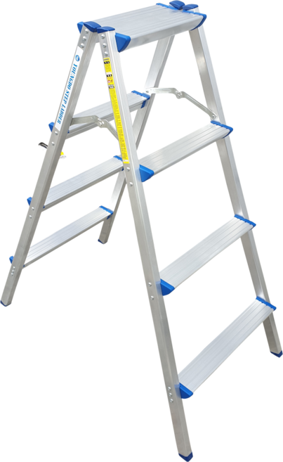 국산 알루미늄 가정용사다리 일반 4단 안전, 1개