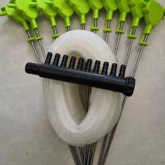 버섯 배지 주수기 표고 14 재배 키우기 바늘, 34cm10개 바늘10개 통10m, 1개