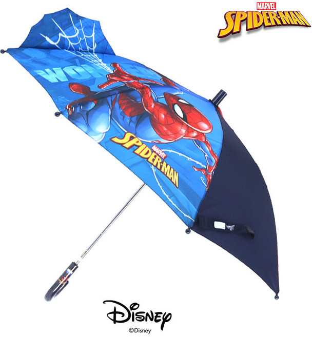 마블 스파이더맨 47 거미줄 입체 홀로그램 장우산_ MUDNU10079