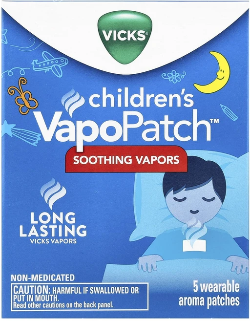 Vicks 어린이용 VapoPatch™ 부착할 수 있는 아로마 패치 5장, Vicks어린이용VapoPatch부착할수있는아로마패치5, 1개 - 쿠팡