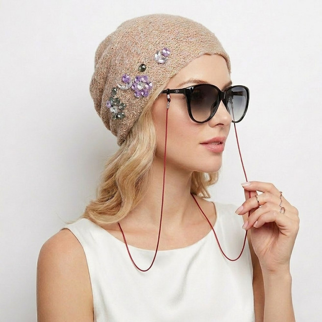 코지24 국산 핸드메이드 뱀줄 안경줄 여자 체인 선글라스 돋보기 분실방지 안경걸이 스트랩 리테이너