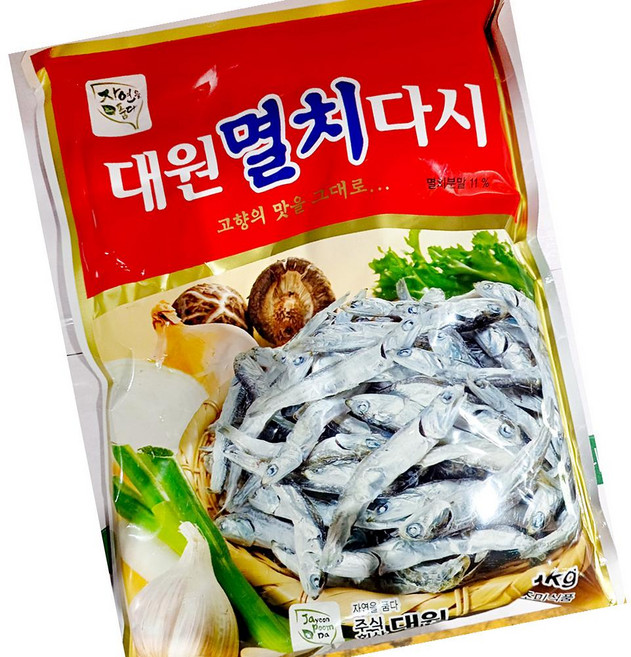 대원 멸치 다시 1kg 10개 업소용 조미료 육수 국물 해산물