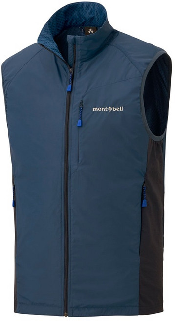 台灣黑熊 日本 mont-bell 1106559 男 Light Shell Vest 軟殼背心 防風防潑水保暖背心