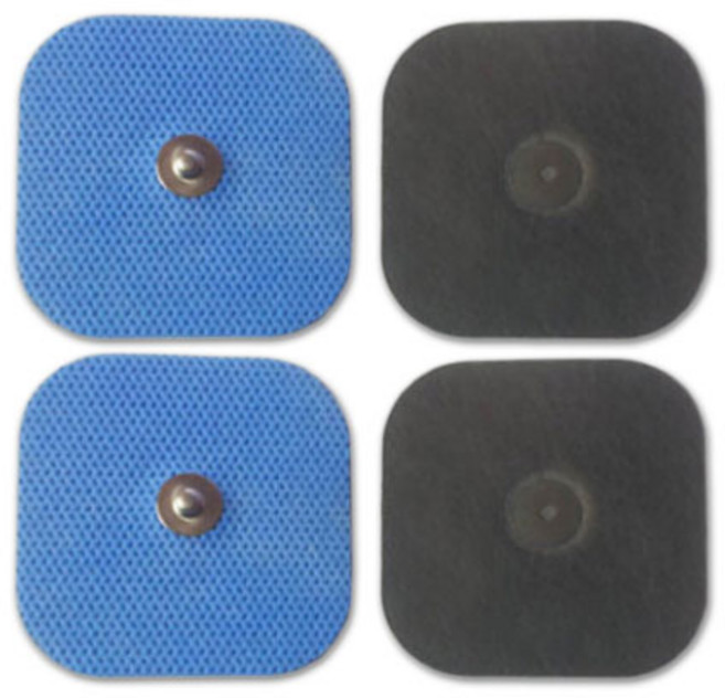 [바이오프로테크] 100의 1004용 단추식 저주파패드 2조 / 백의천사 패드, 4개