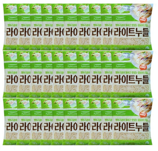 생가득 라이트 누들, 150g, 30개