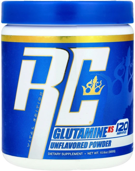 Ronnie Coleman Vital Edition Glutamine XS™ Powder Unflavored 10.6 oz (300 g), Ronnie Coleman, Vital Edition,, 1개 - 쿠팡