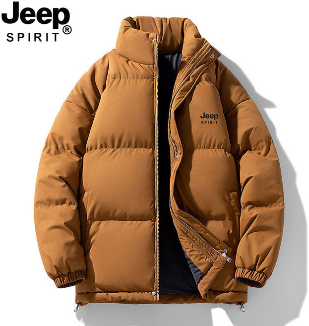 지프스피릿 남녀공용 가을 겨울 캐주얼 루즈핏 패딩 점퍼 따뜻한 솜옷 재킷 JM1855